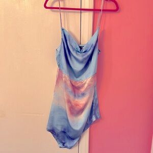 Multicolor Mini Dress